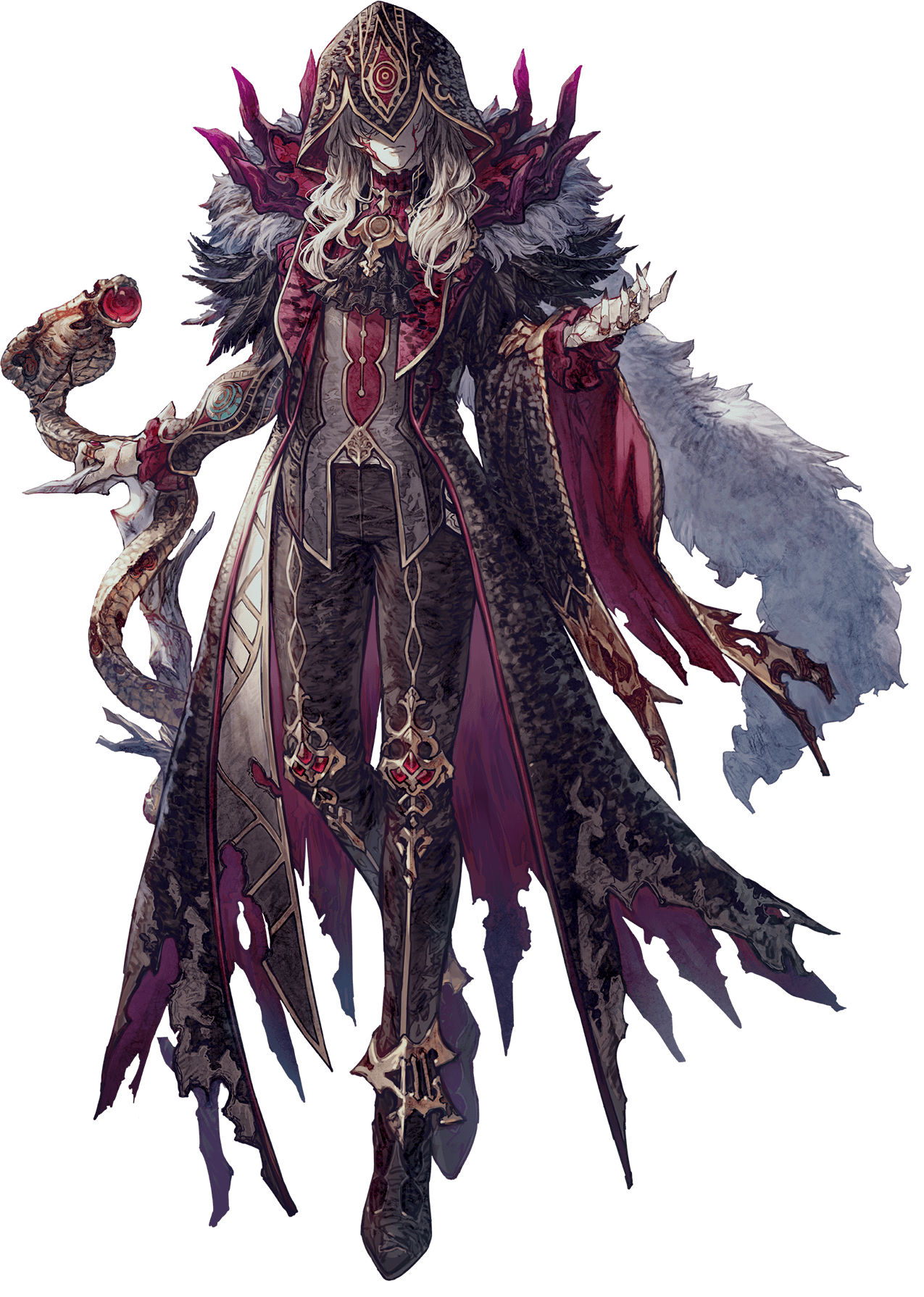 The noble in the black cloak